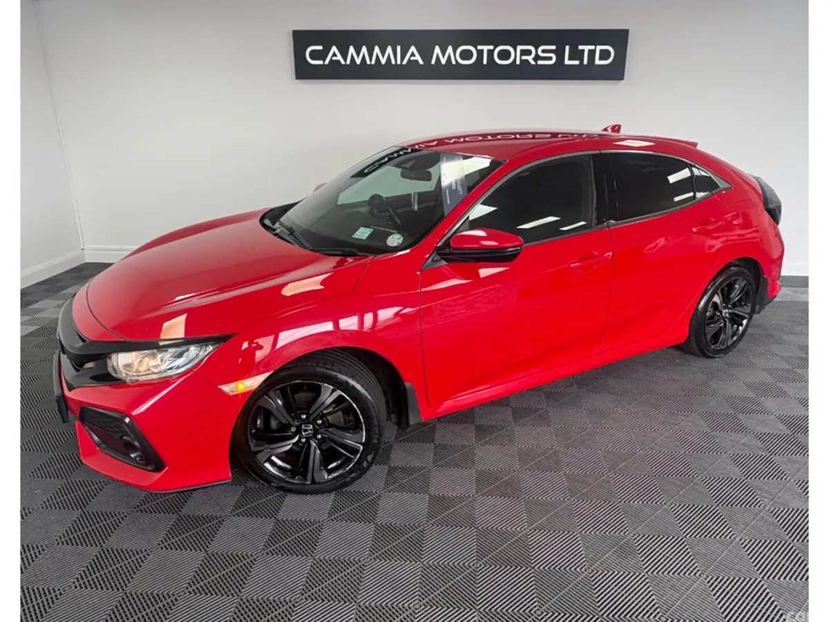 Honda Civic Hatchback, Petrol, 2019, Red