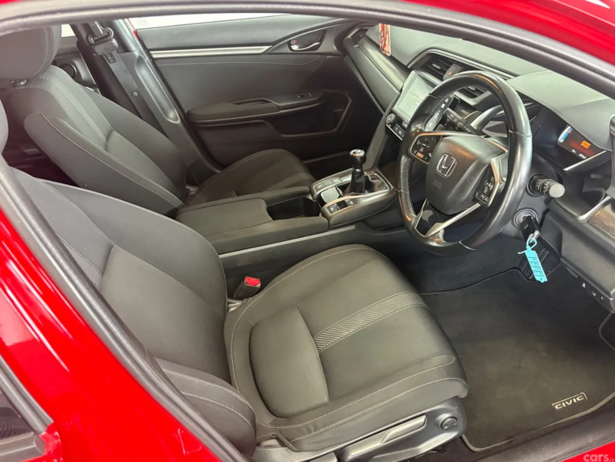 Honda Civic Hatchback, Petrol, 2019, Red