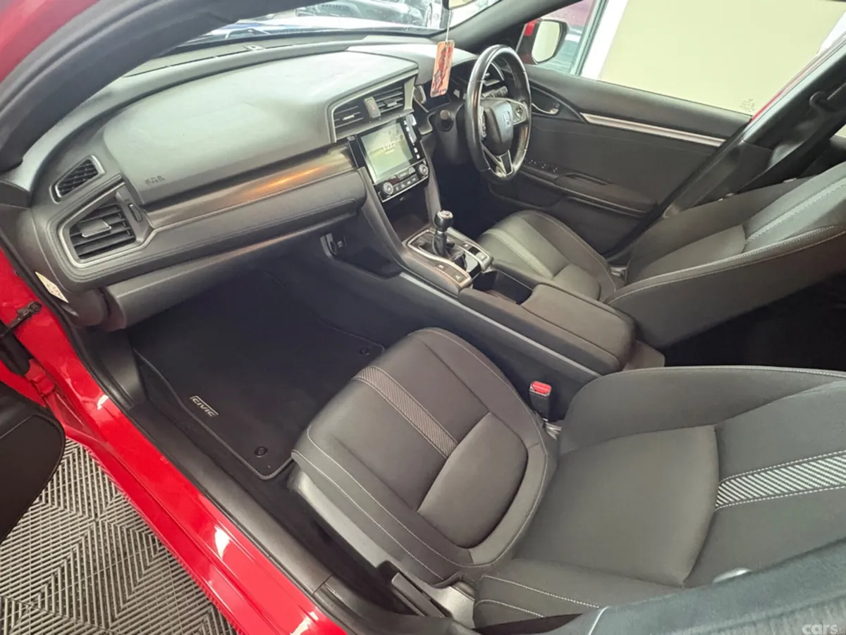 Honda Civic Hatchback, Petrol, 2019, Red