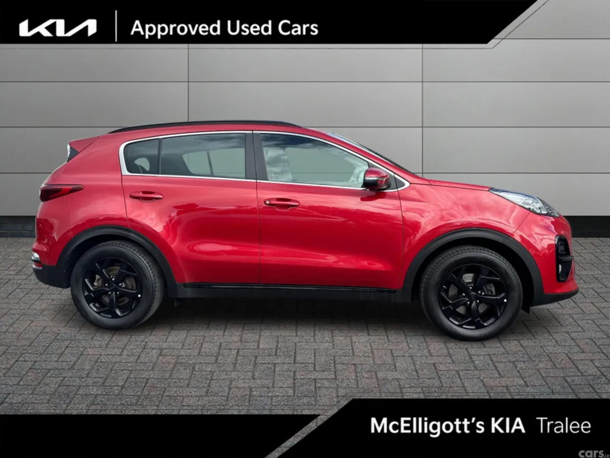 Kia Sportage MPV, Diesel Hybrid, 2021, Red