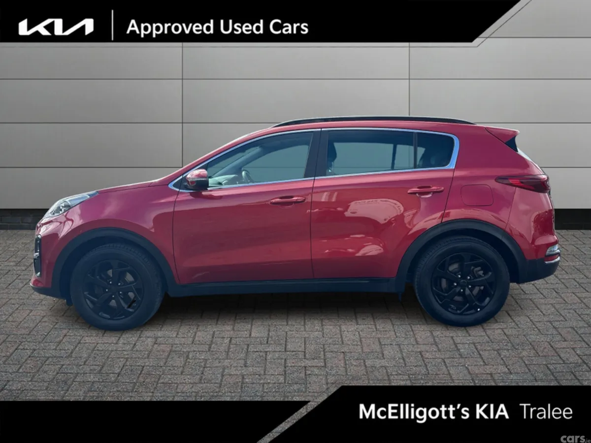 Kia Sportage MPV, Diesel Hybrid, 2021, Red