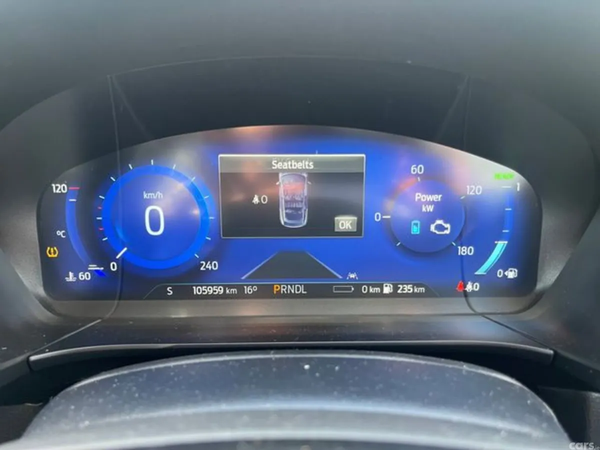 Ford Kuga MPV, Petrol Plug-in Hybrid, 2023, Red