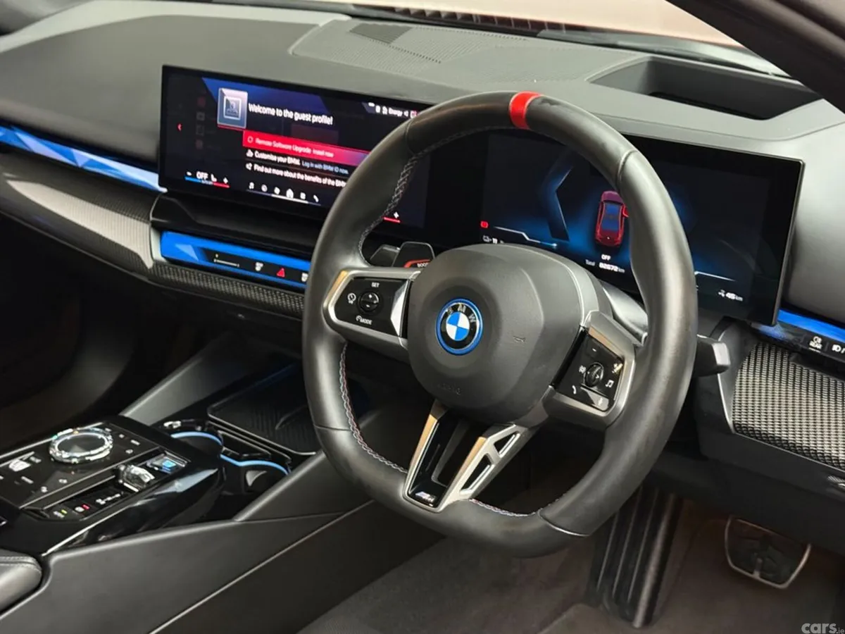 BMW i5 Saloon, Electric, 2024, Red