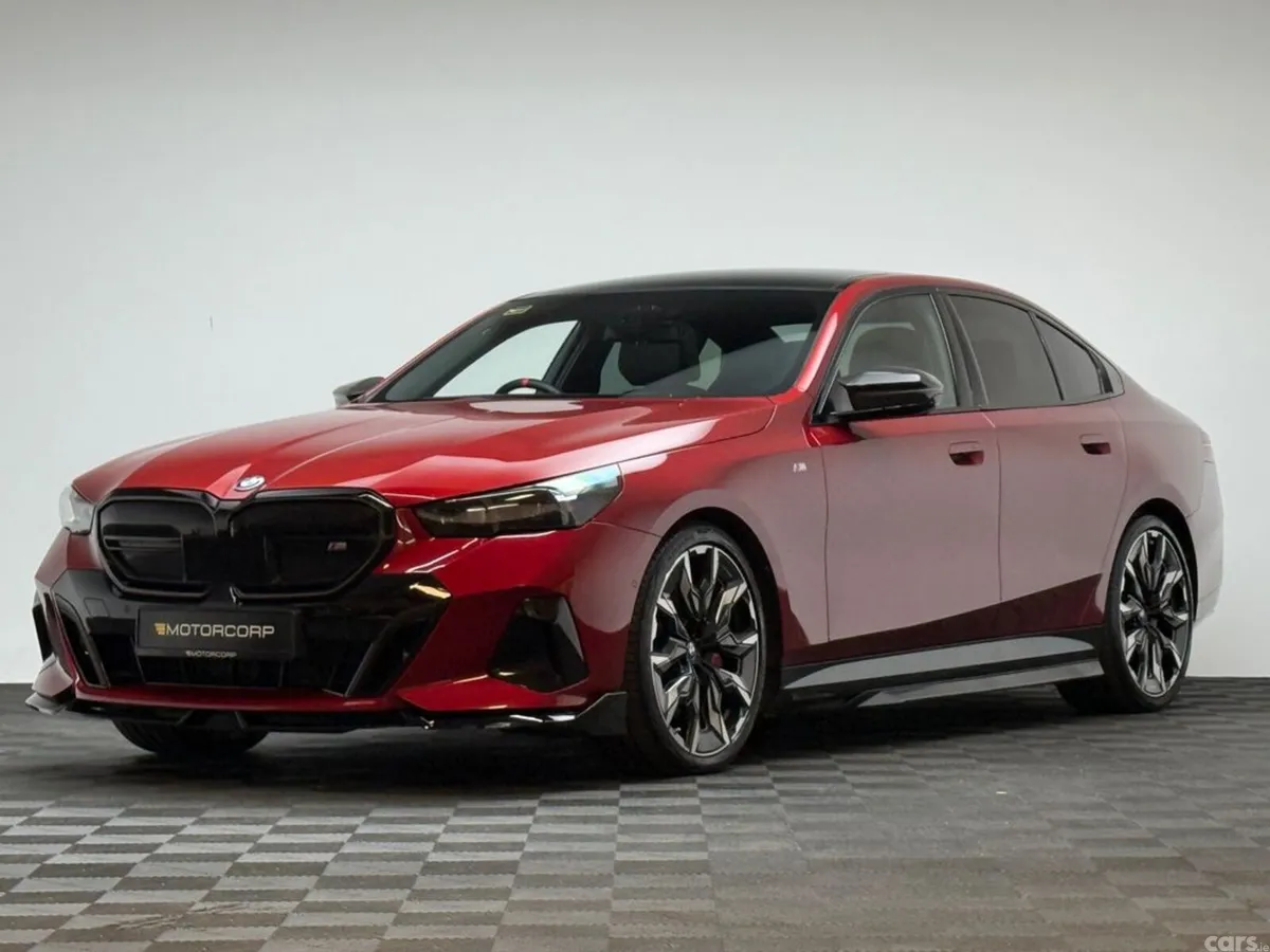 BMW i5 Saloon, Electric, 2024, Red