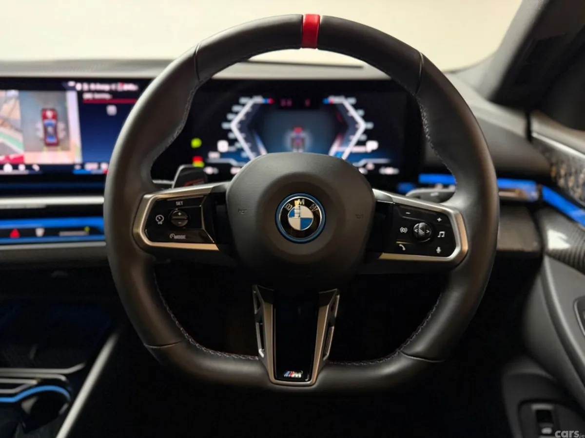 BMW i5 Saloon, Electric, 2024, Red