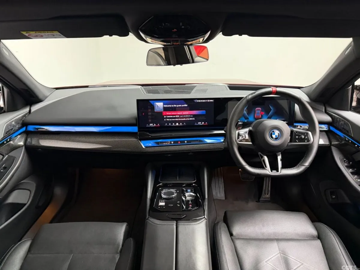 BMW i5 Saloon, Electric, 2024, Red