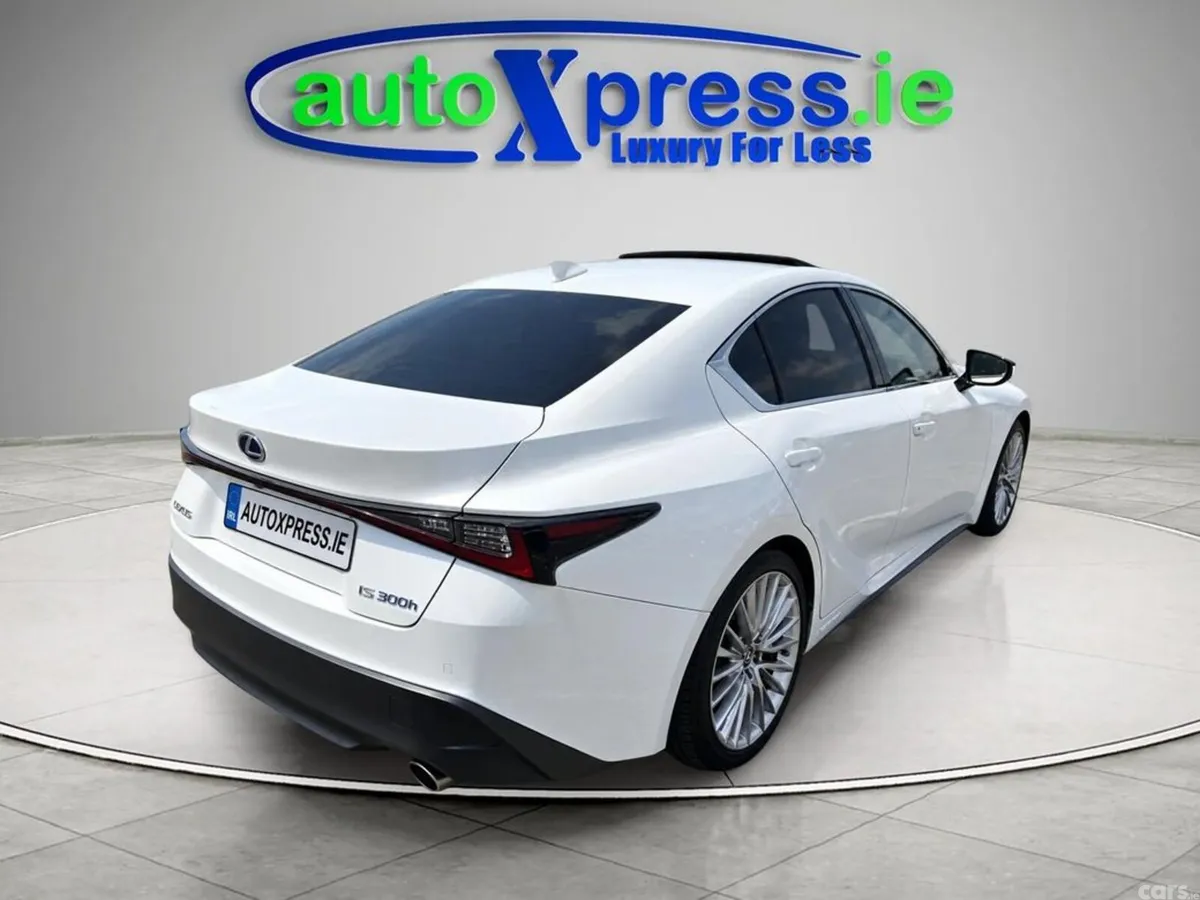 Lexus IS Saloon, Petrol Hybrid, 2021, White