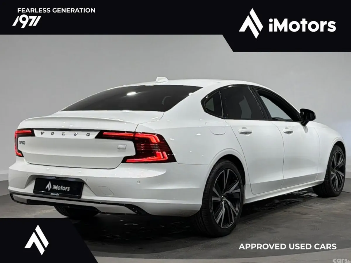 Volvo S90 Saloon, Petrol Plug-in Hybrid, 2022, White