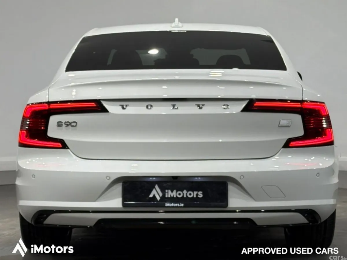 Volvo S90 Saloon, Petrol Plug-in Hybrid, 2022, White