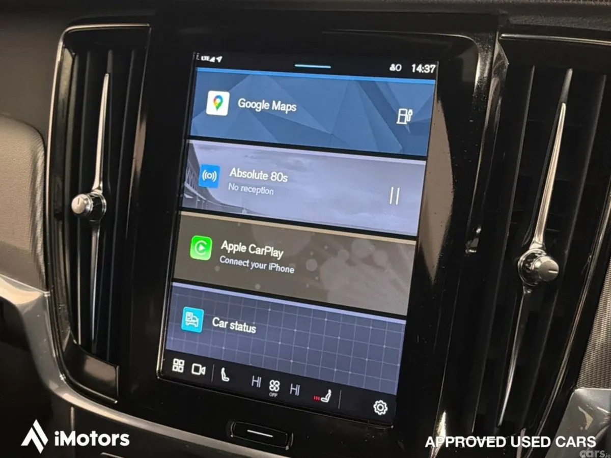 Volvo S90 Saloon, Petrol Plug-in Hybrid, 2022, White