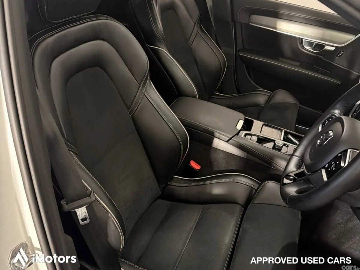 Volvo S90 Saloon, Petrol Plug-in Hybrid, 2022, White