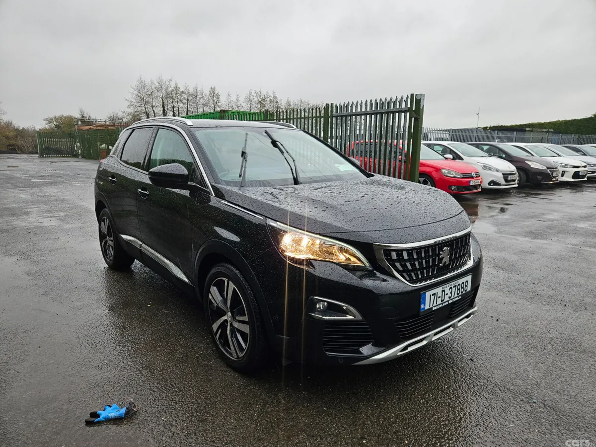 Peugeot 3008 SUV, Petrol, 2017, Black
