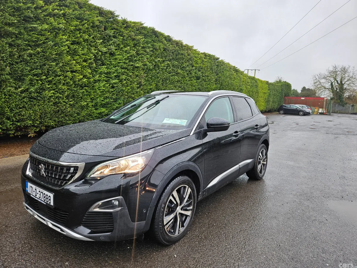 Peugeot 3008 SUV, Petrol, 2017, Black