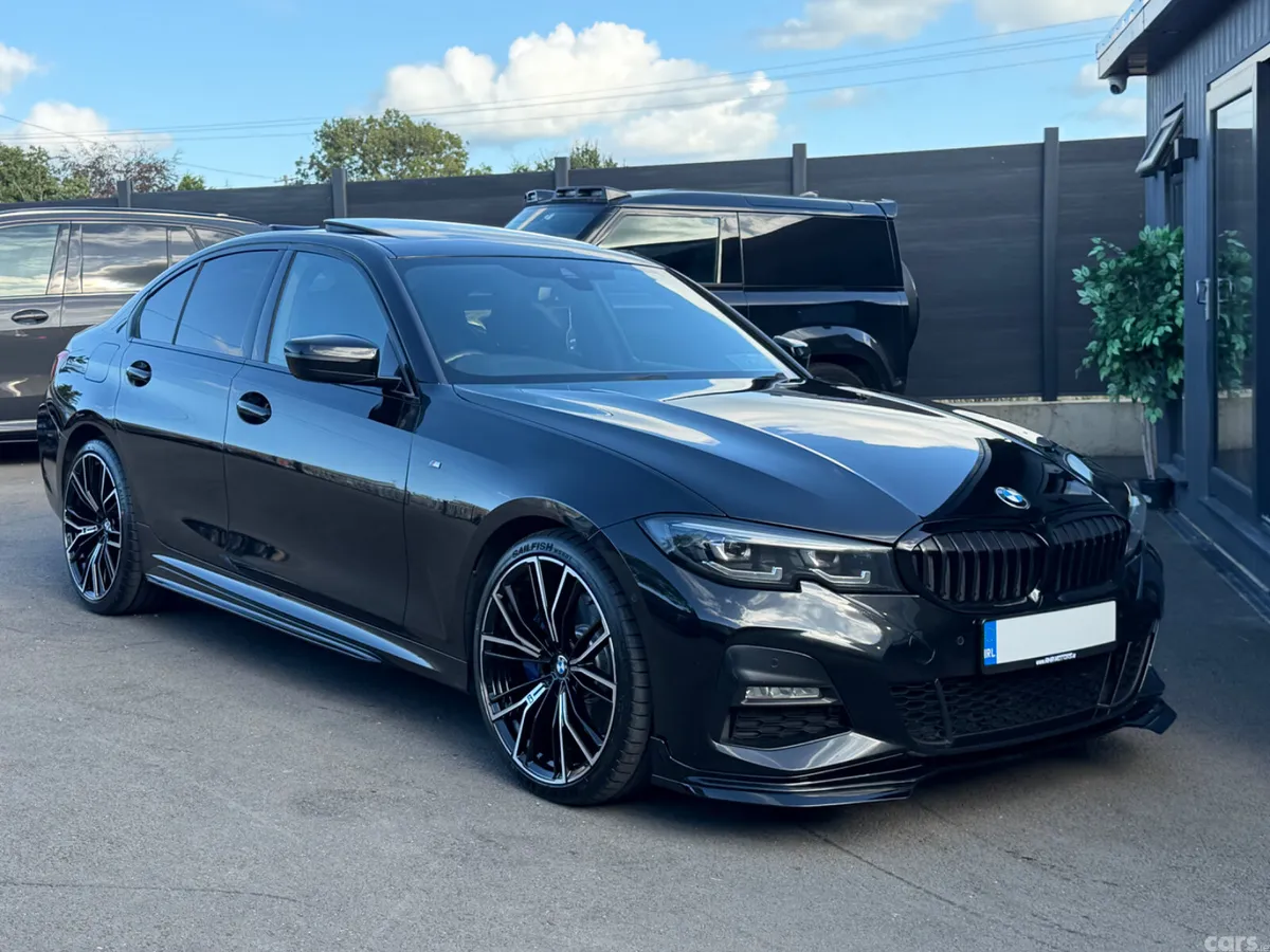 BMW 3-Series Saloon, Petrol Hybrid, 2021, Black