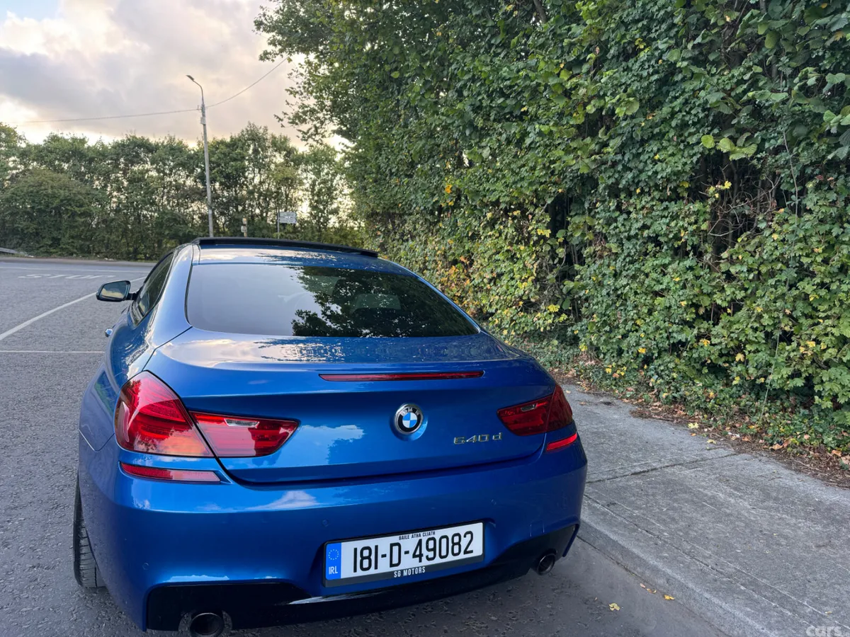 BMW 6-Series Coupe, Diesel, 2018, Blue