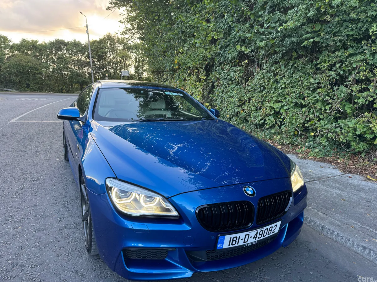 BMW 6-Series Coupe, Diesel, 2018, Blue