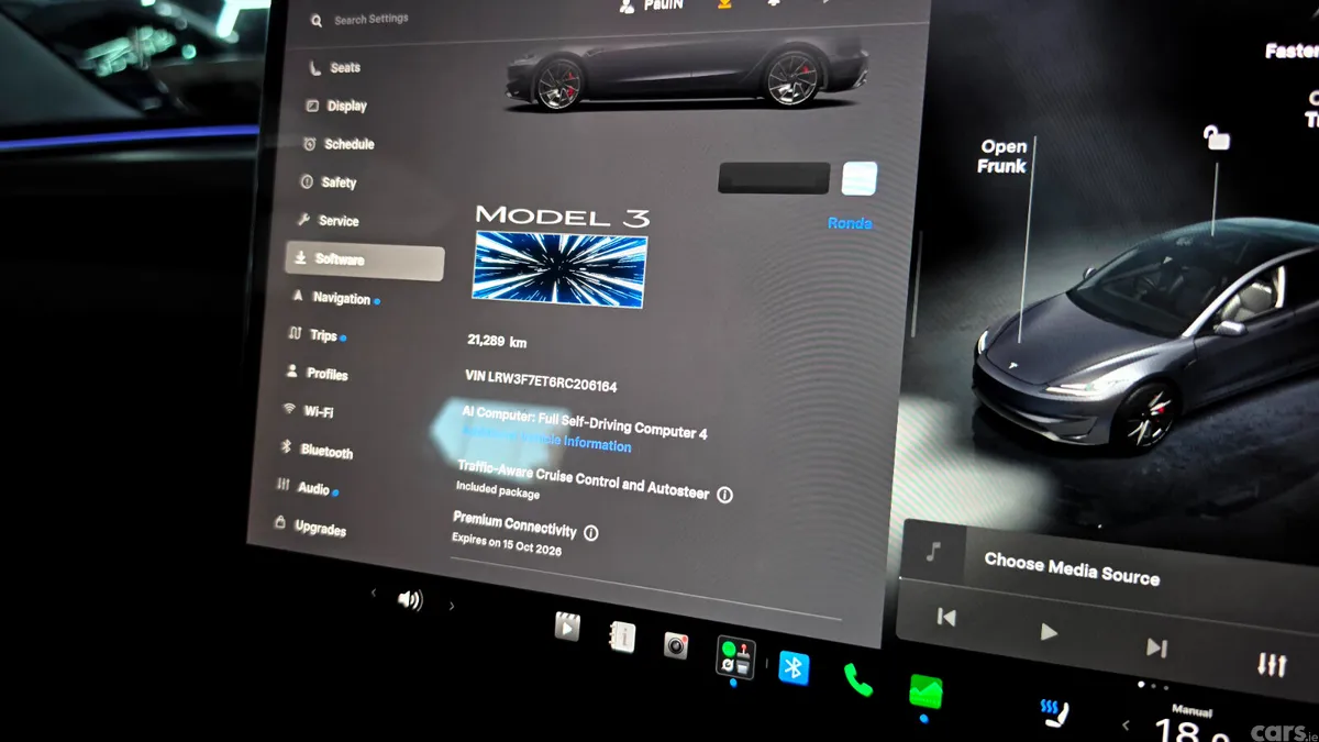 Tesla Model 3 Saloon, Electric, 2024, Grey
