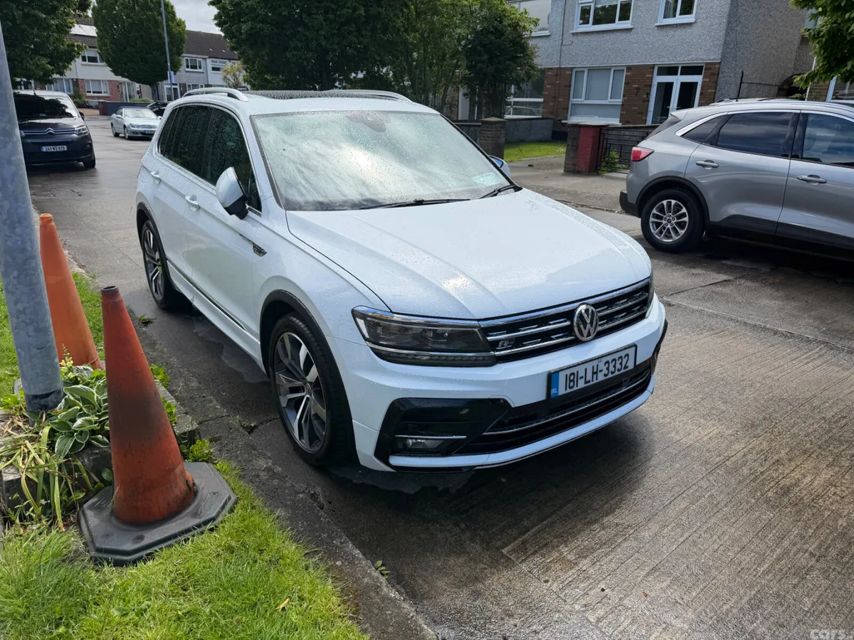 Volkswagen Tiguan SUV, Diesel, 2018, White