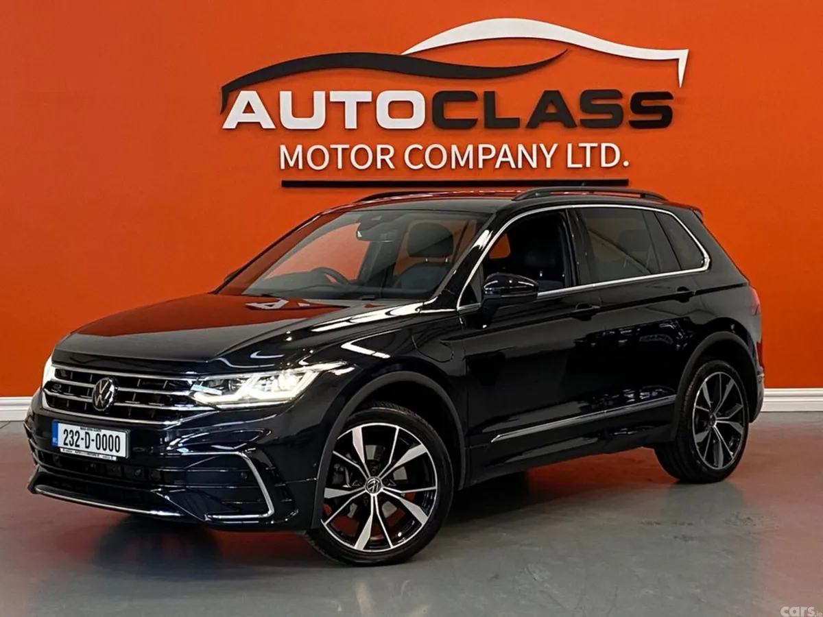 Volkswagen Tiguan Estate, Petrol Hybrid, 2023, Black
