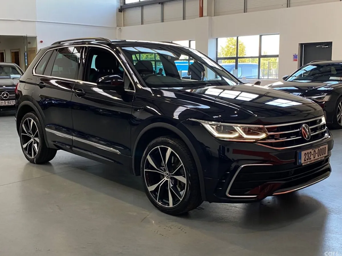 Volkswagen Tiguan Estate, Petrol Hybrid, 2023, Black