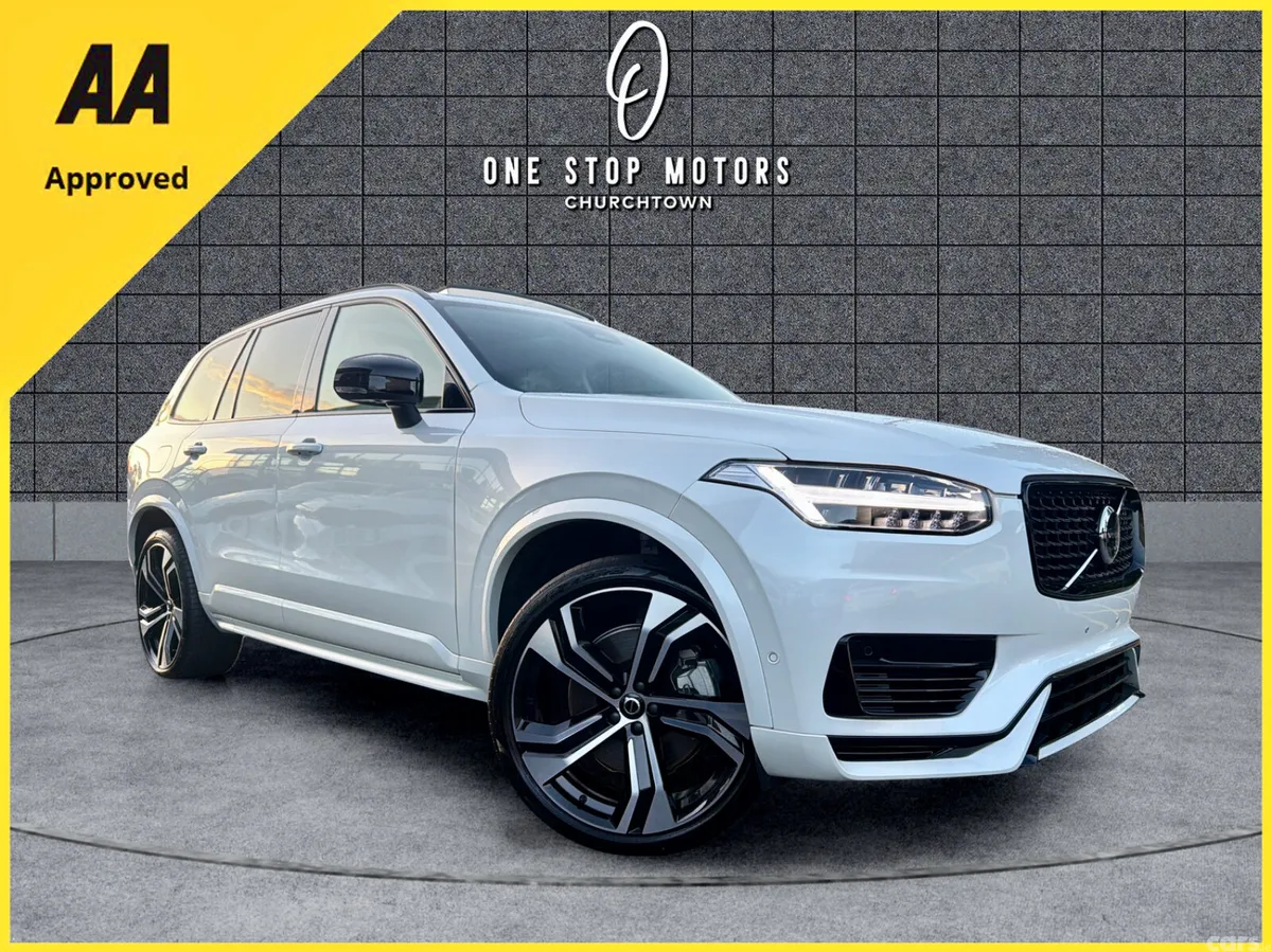 Volvo XC90 SUV, Petrol Plug-in Hybrid, 2024, White