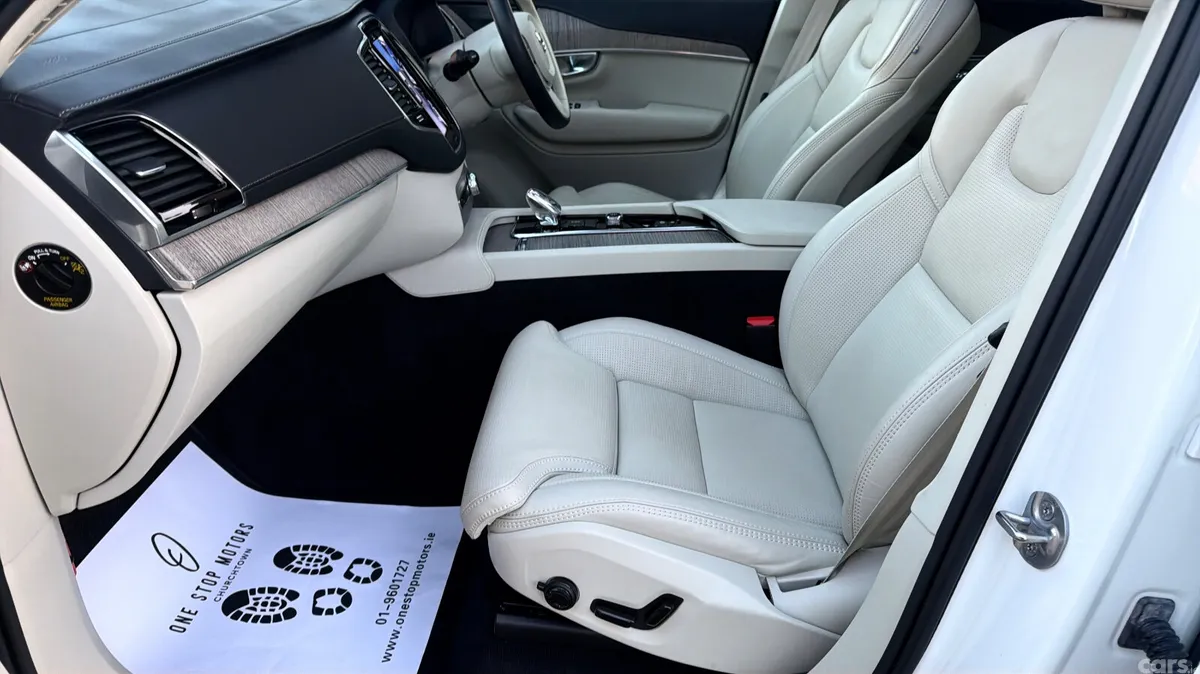 Volvo XC90 SUV, Petrol Plug-in Hybrid, 2024, White