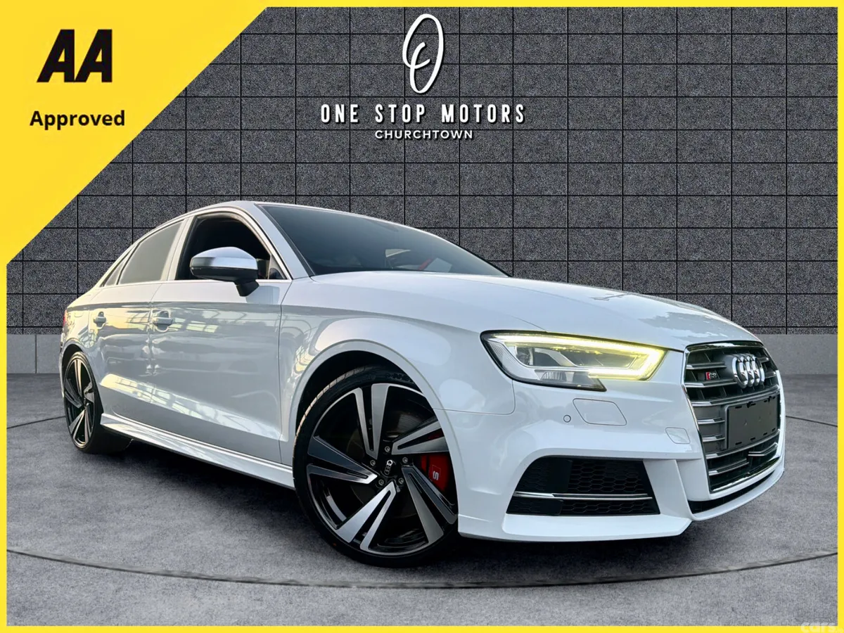 Audi S3 Saloon, Petrol, 2020, White