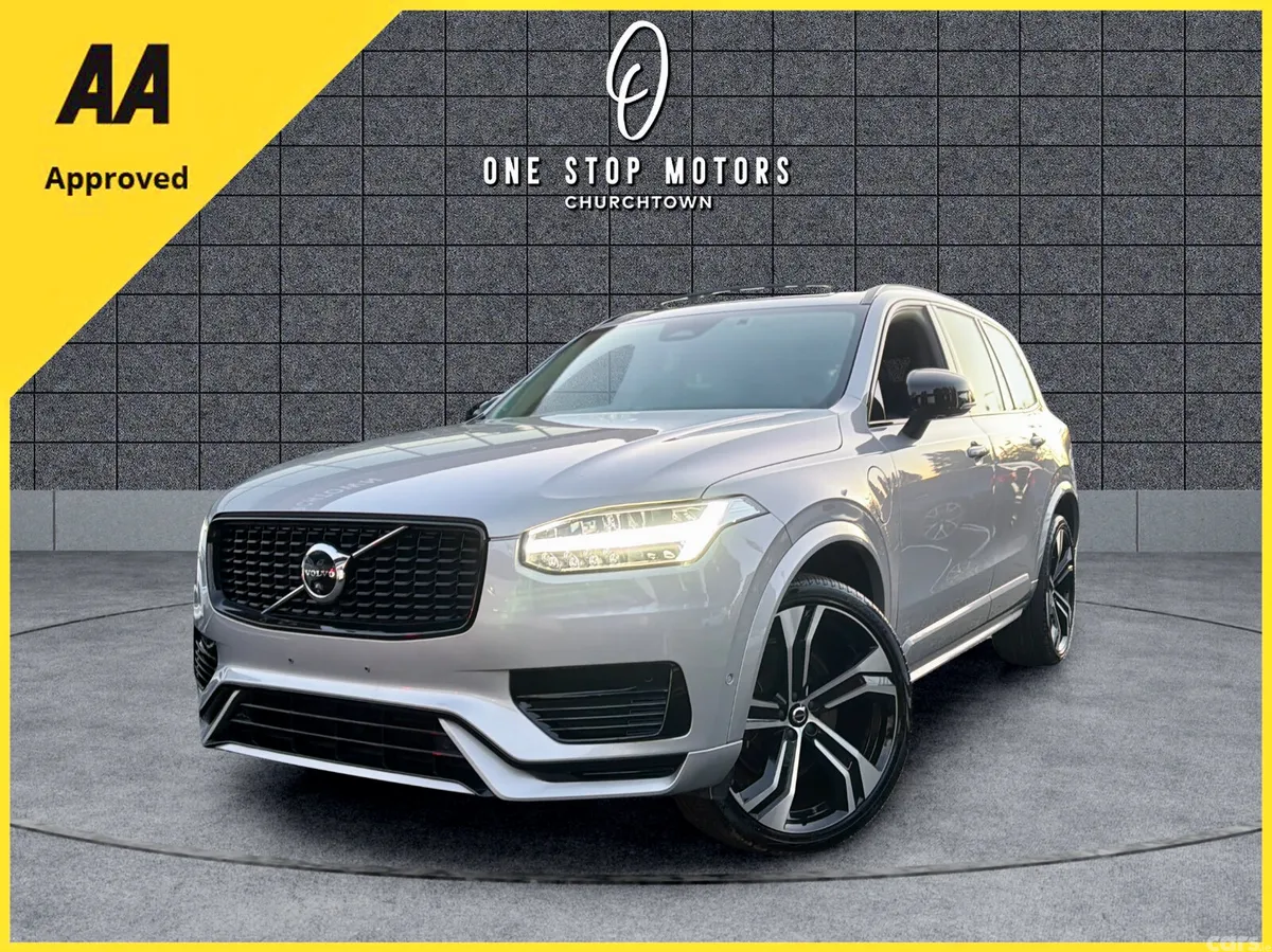 Volvo XC90 SUV, Petrol Plug-in Hybrid, 2023, Silver