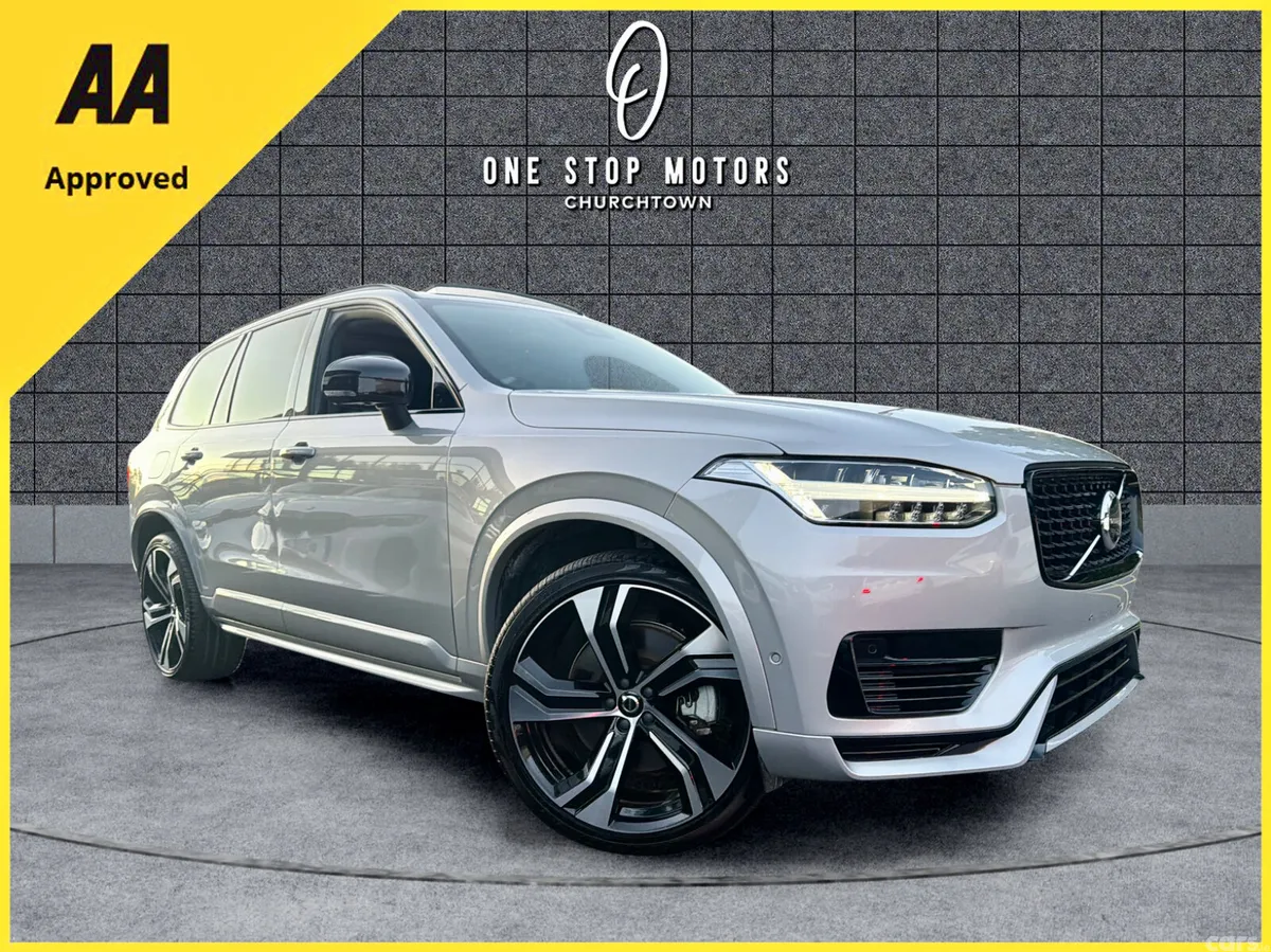 Volvo XC90 SUV, Petrol Plug-in Hybrid, 2023, Silver