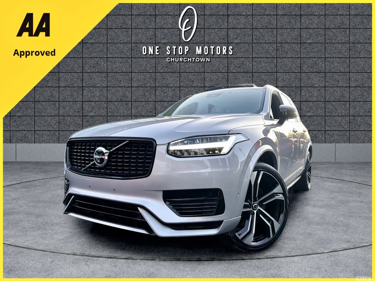 Volvo XC90 SUV, Petrol Plug-in Hybrid, 2023, Silver