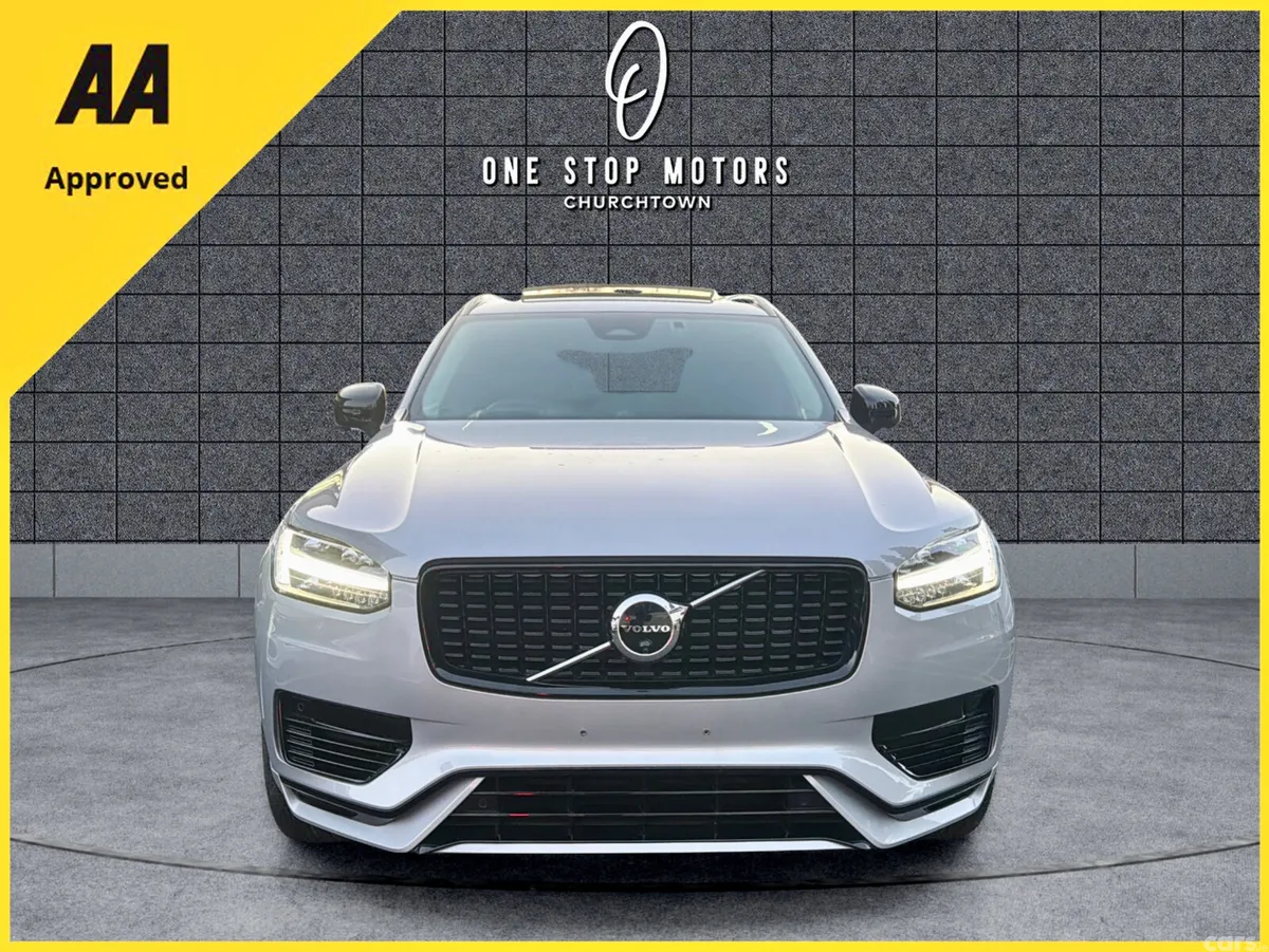 Volvo XC90 SUV, Petrol Plug-in Hybrid, 2023, Silver