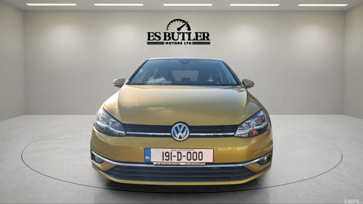 Volkswagen Golf Hatchback, Petrol, 2019, Gold