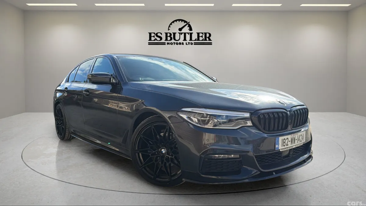 BMW 5-Series Saloon, Diesel, 2018, Grey