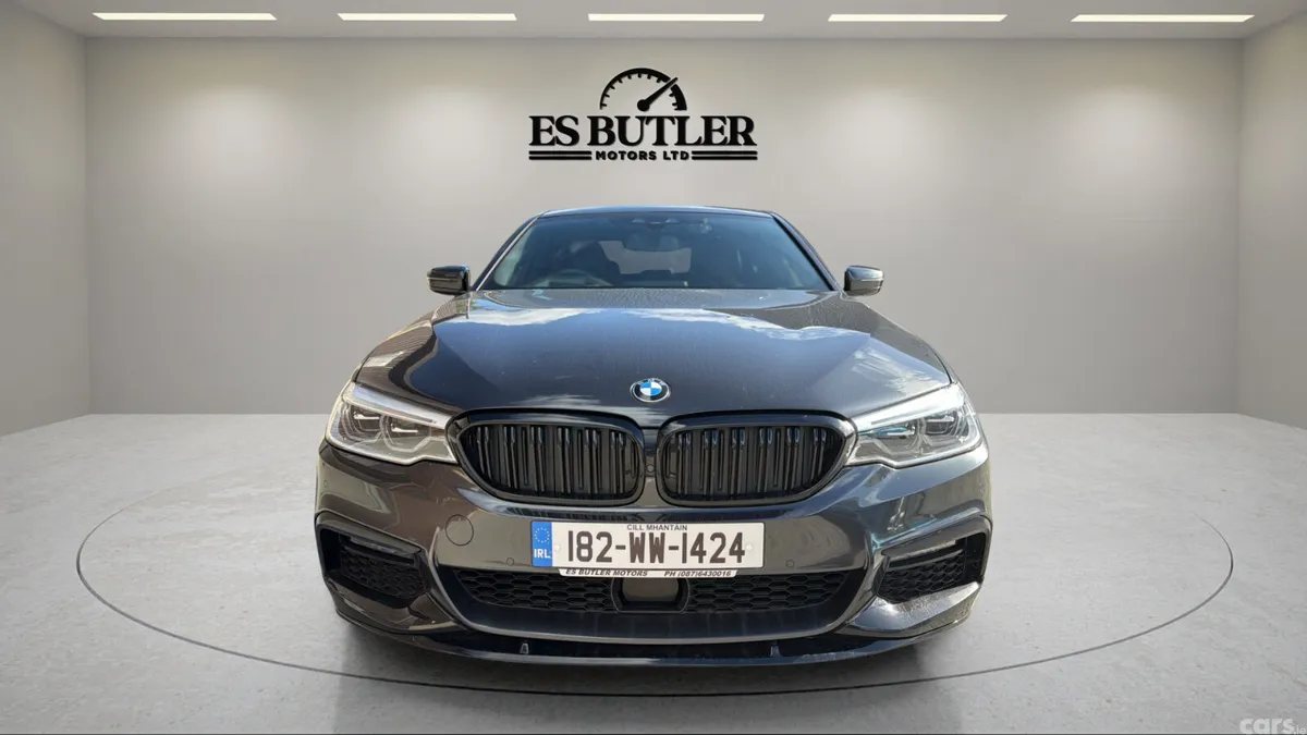 BMW 5-Series Saloon, Diesel, 2018, Grey
