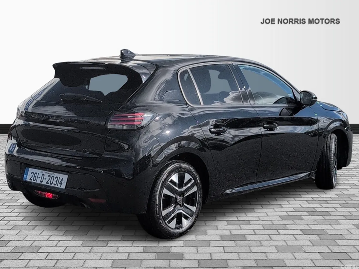 Peugeot 208 Hatchback, Petrol Hybrid, 2026, Black
