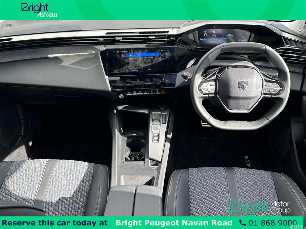 Peugeot 408 Hatchback, Electric, 2026, White