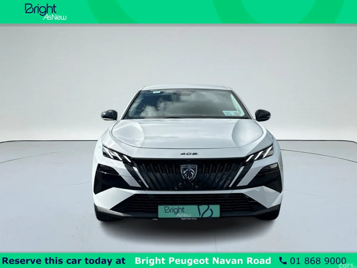 Peugeot 408 Hatchback, Electric, 2026, White