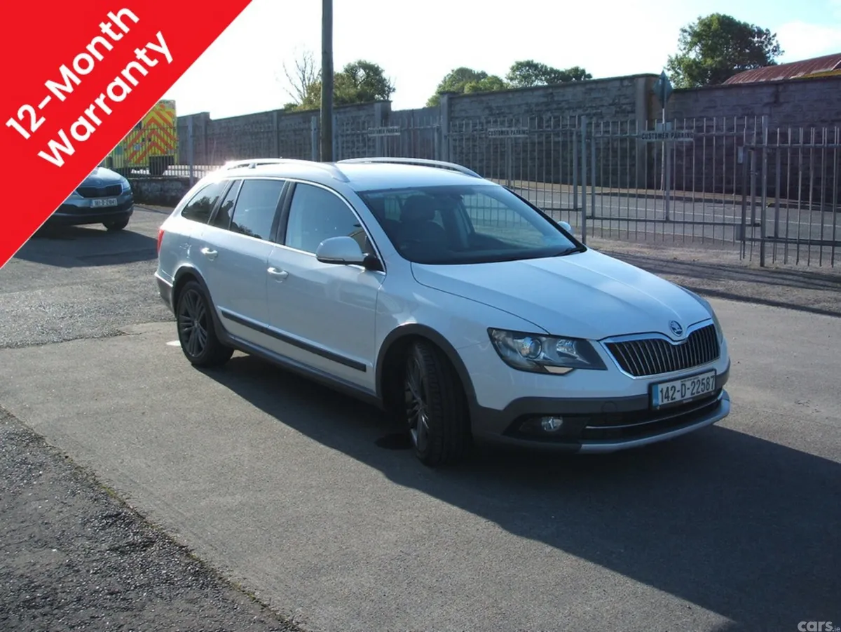 Skoda Superb Estate, Diesel, 2014, White