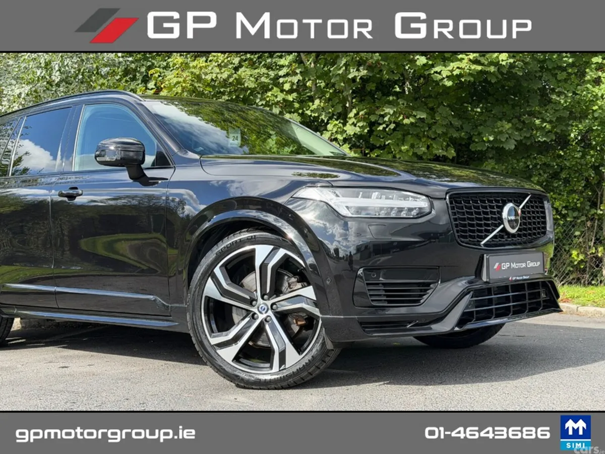Volvo XC90 Estate, Petrol Plug-in Hybrid, 2023, Black