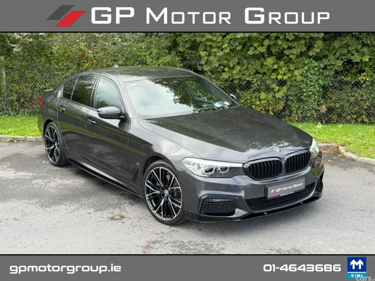 BMW 5-Series Saloon, Petrol Plug-in Hybrid, 2019, Grey