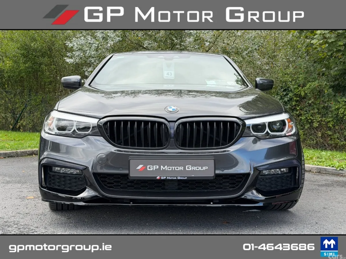 BMW 5-Series Saloon, Petrol Plug-in Hybrid, 2019, Grey