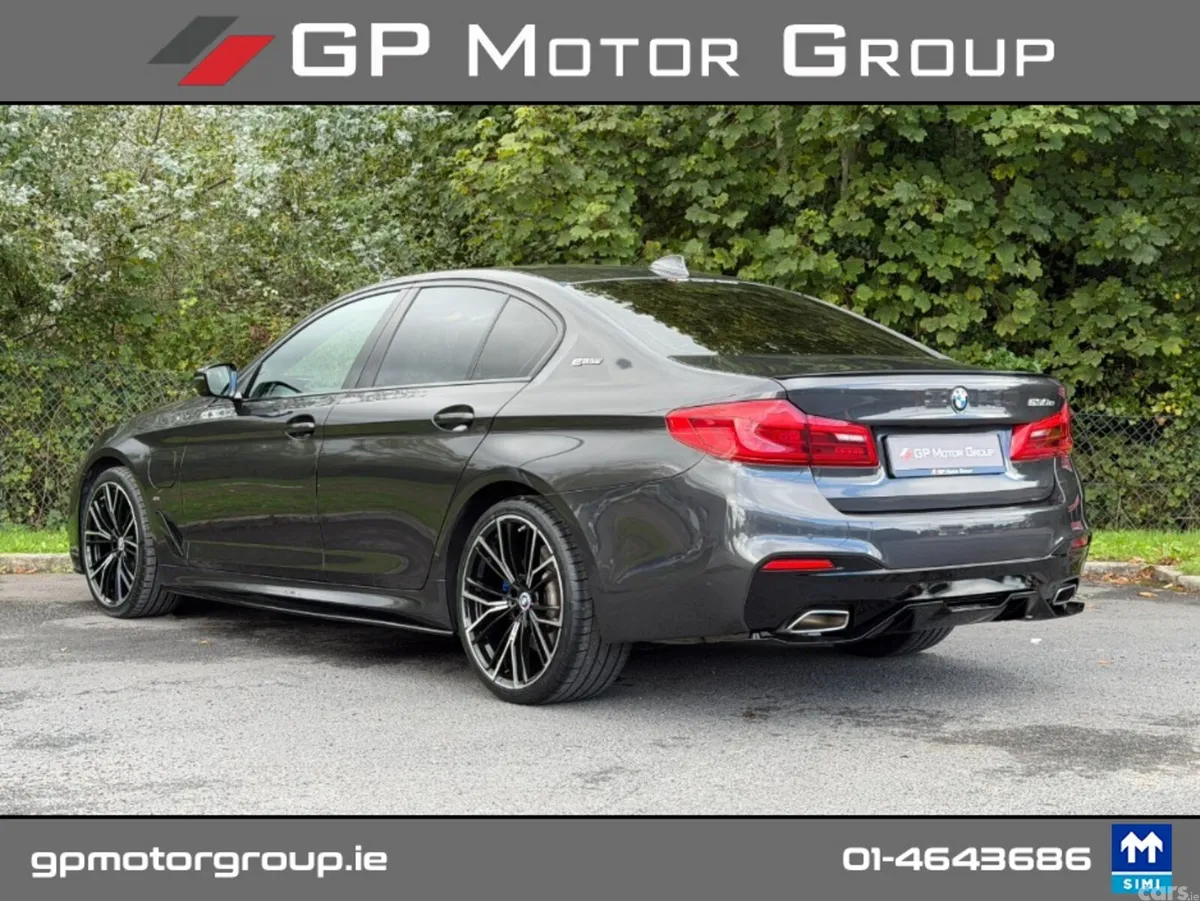 BMW 5-Series Saloon, Petrol Plug-in Hybrid, 2019, Grey