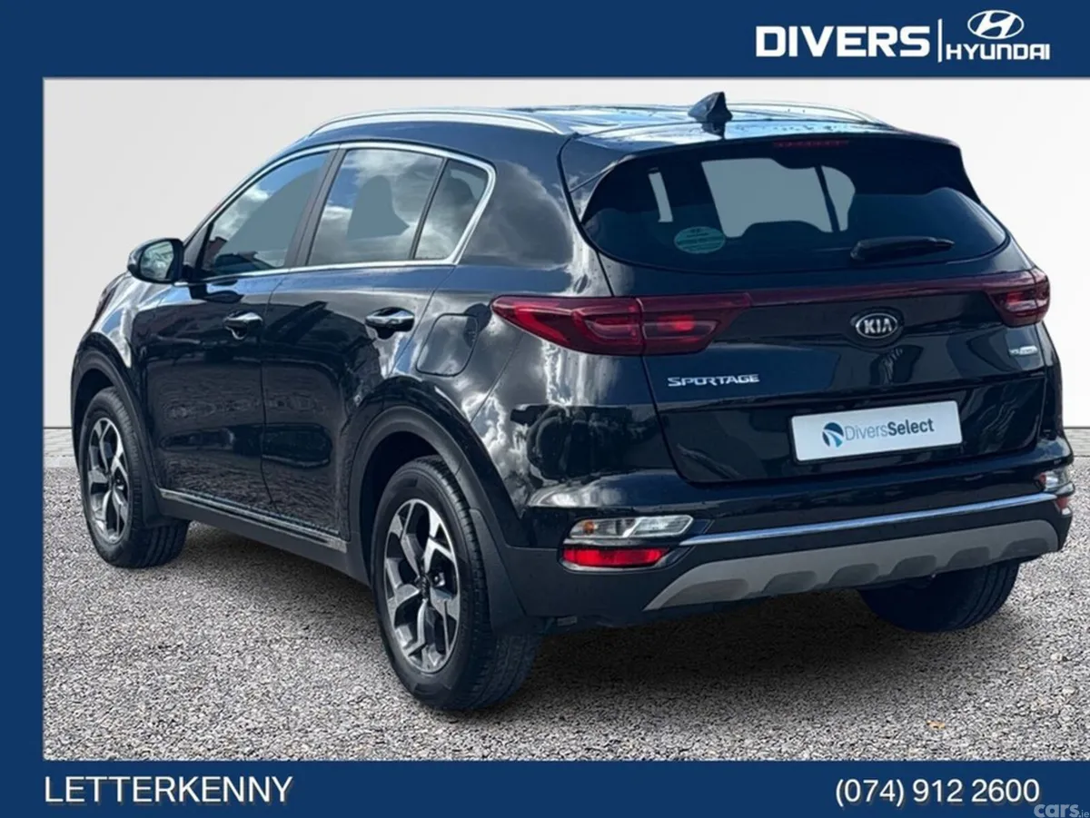 Kia Sportage MPV, Diesel Hybrid, 2021, Black