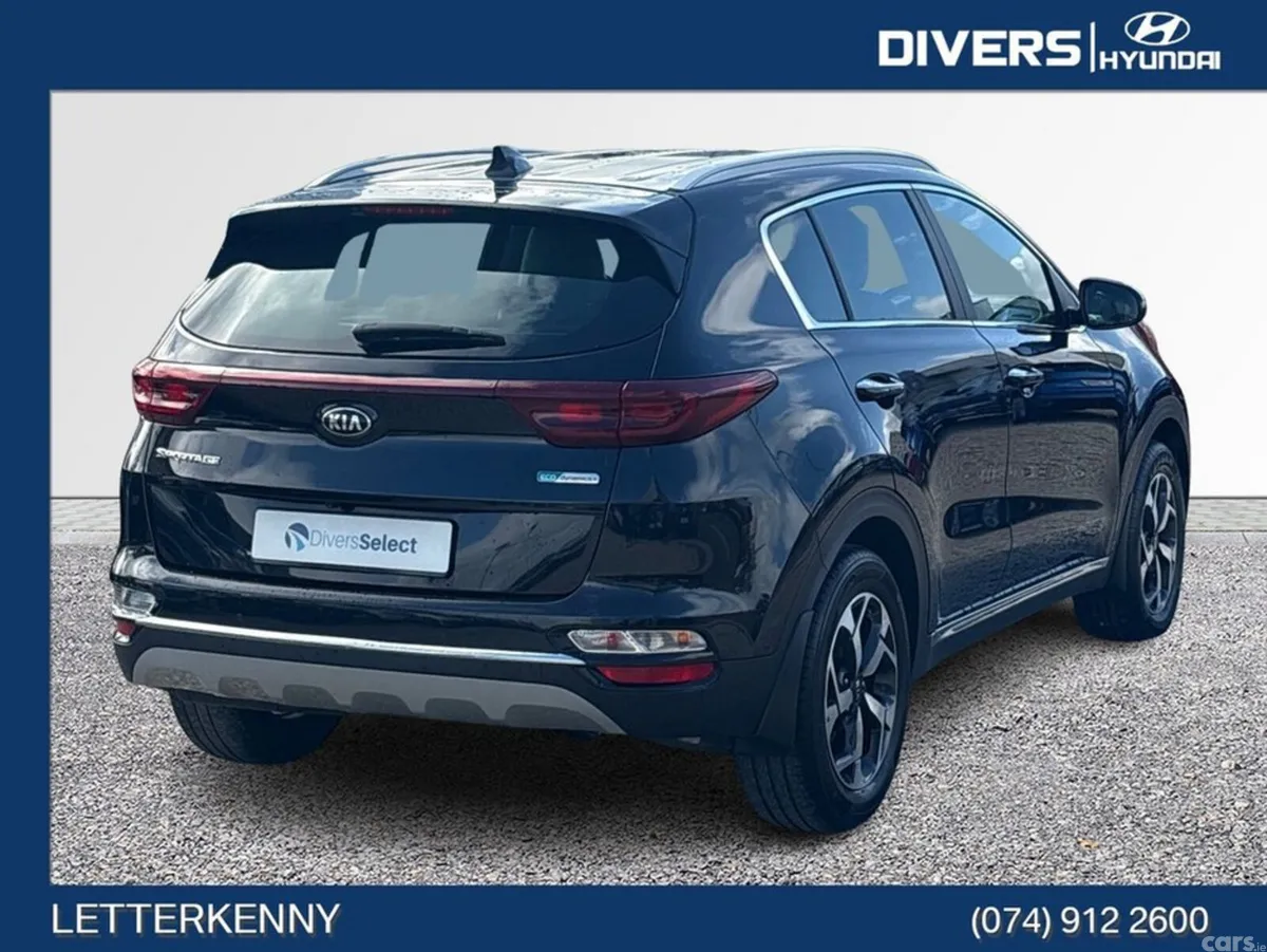 Kia Sportage MPV, Diesel Hybrid, 2021, Black