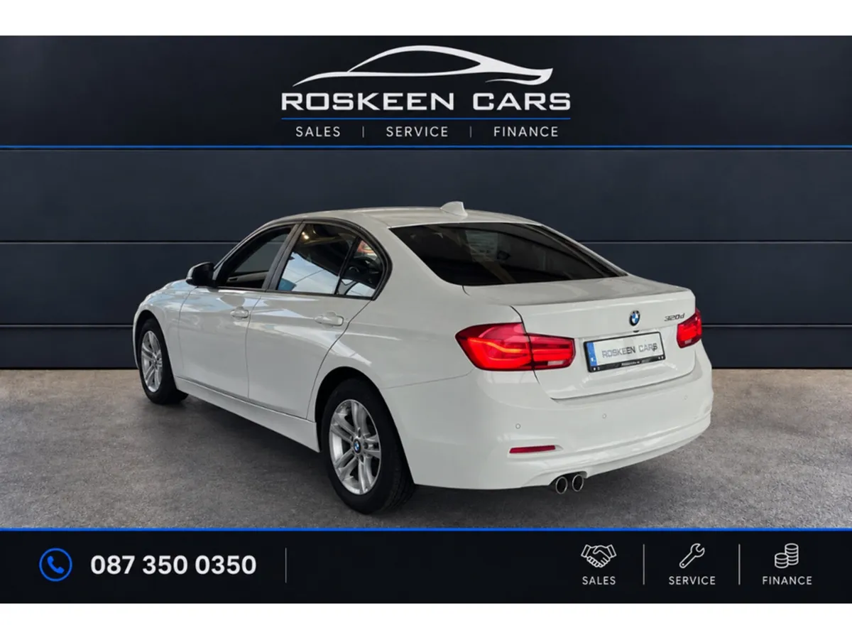 BMW 3-Series Saloon, Diesel, 2016, White