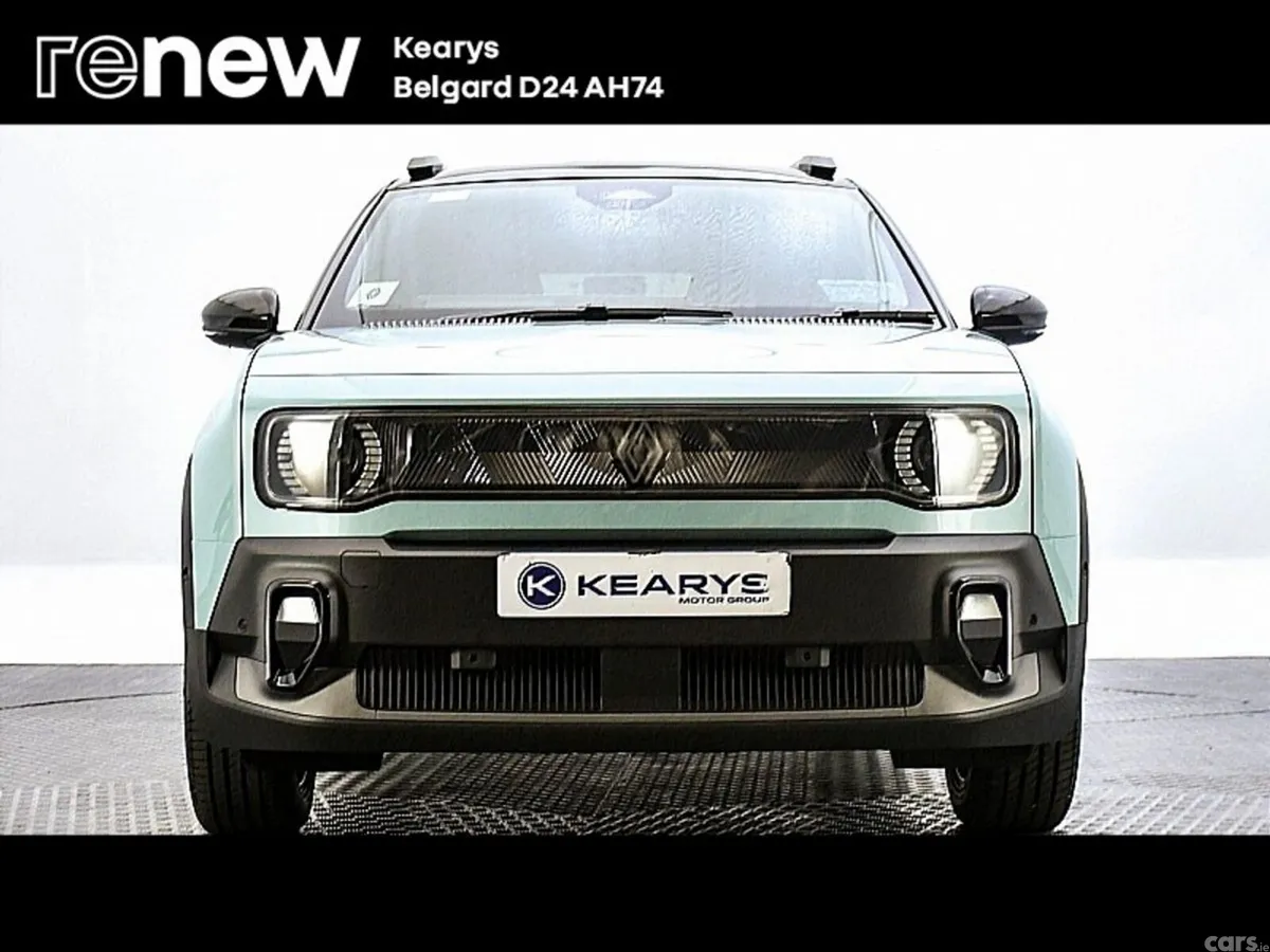 Renault 4 Hatchback, Electric, 2026, Green