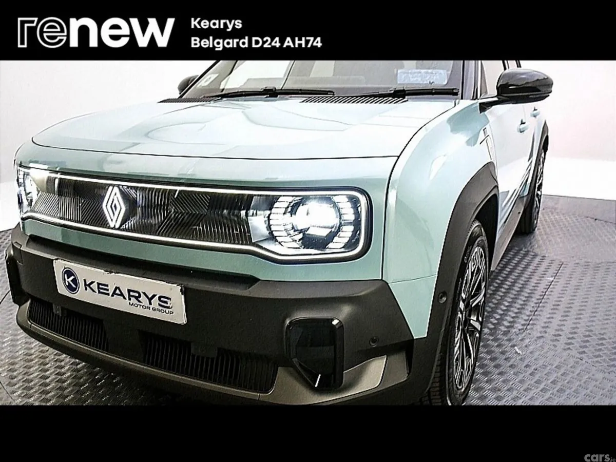 Renault 4 Hatchback, Electric, 2026, Green