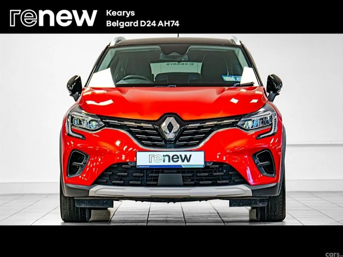 Renault Captur Hatchback, Petrol Plug-in Hybrid, 2021, Red