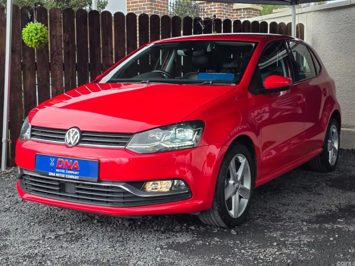 Volkswagen Polo Hatchback, Petrol, 2017, Red