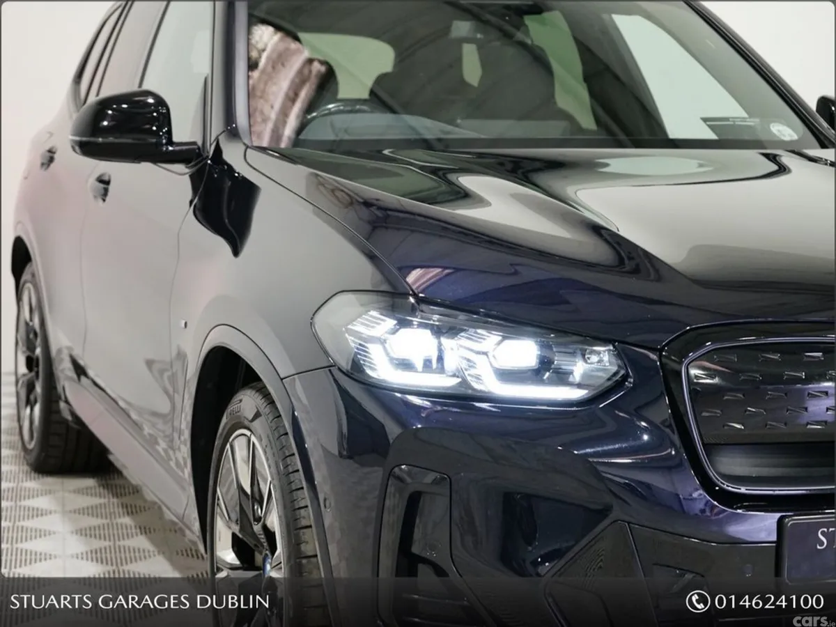 BMW iX3 Estate, Electric, 2024, Black